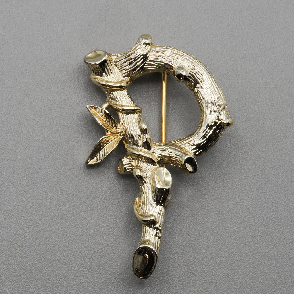 Sarah Coventry P Initial Pin from Sarah