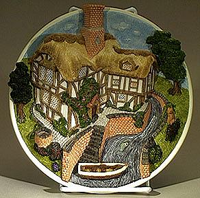 David Winter Cottages: On the Riverbank Plaque