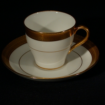 One Perfect Mintons Demitasse Cup and Saucer  H1935