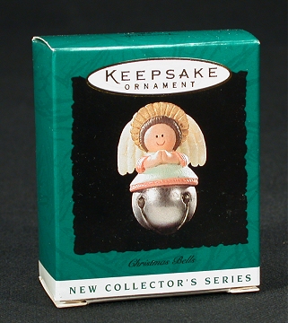 1995 Christmas Bells Miniature Hallmark Ornament - 1st in Series!