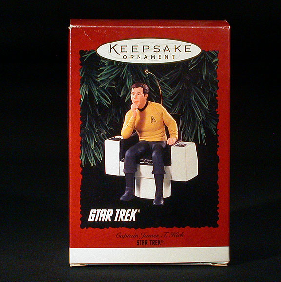 1995 Hallmark Star Trek Ornament Captain James T Kirk