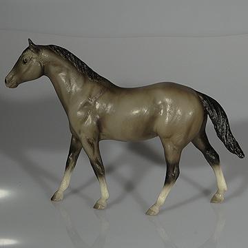 Breyer small dark gray horse