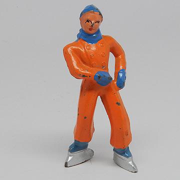 Barclay Boy Skater Lead Dimestore Figure