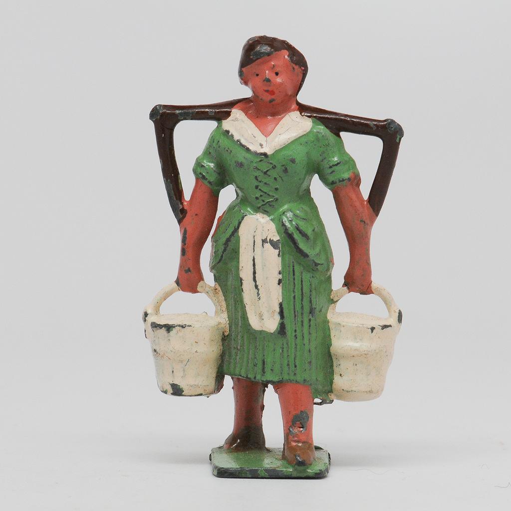 John Hill Johillco Milk Maid Hollowcast  Lead Figure