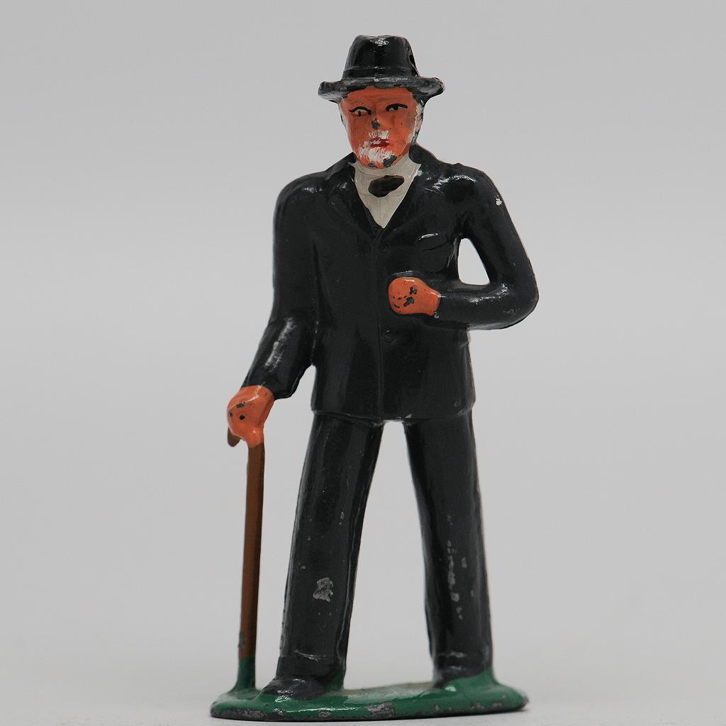 Barclay 619  Man with Cane American Dimestore Figure