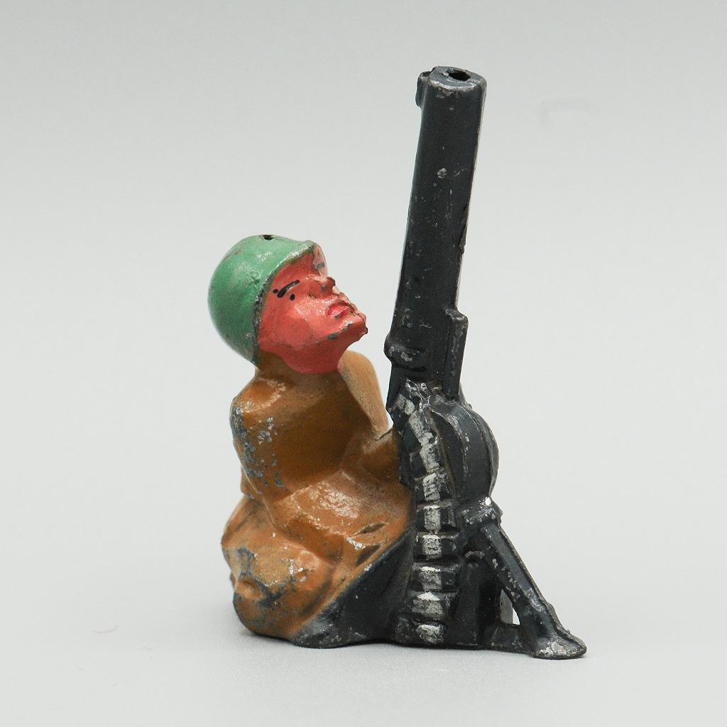 Manoil Anti-Aircraft Gun  Dime Store Soldier Figure 500 Series