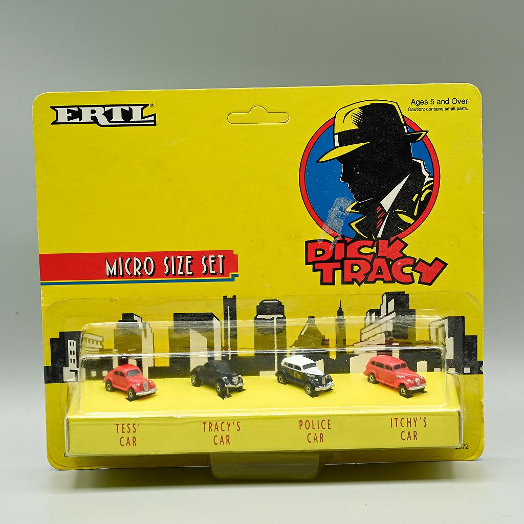 ERTL Dick Tracy Micro Size Set MOC Mint on Card