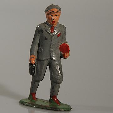 Barclay Lead Boy American Dimestore Figure