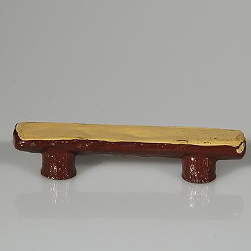 Vintage Lead Britains Garden Log Seat