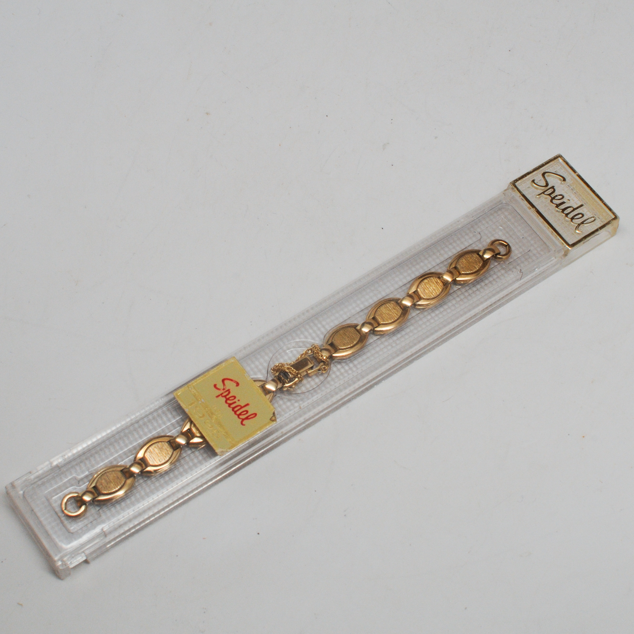 Speidel+Ladies+Bracelet+Style+Watchband+with+Textured+Oval+Links picture 1