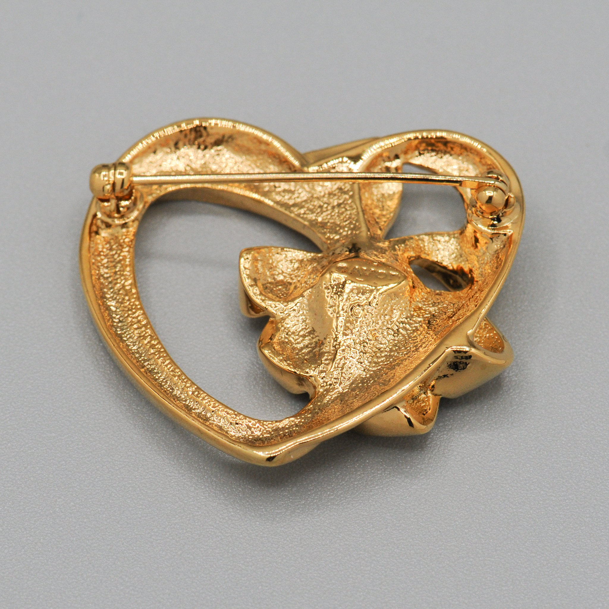Avon+Birthstone+Heart+Pin--March%2FSimulated+Aquamarine picture 3