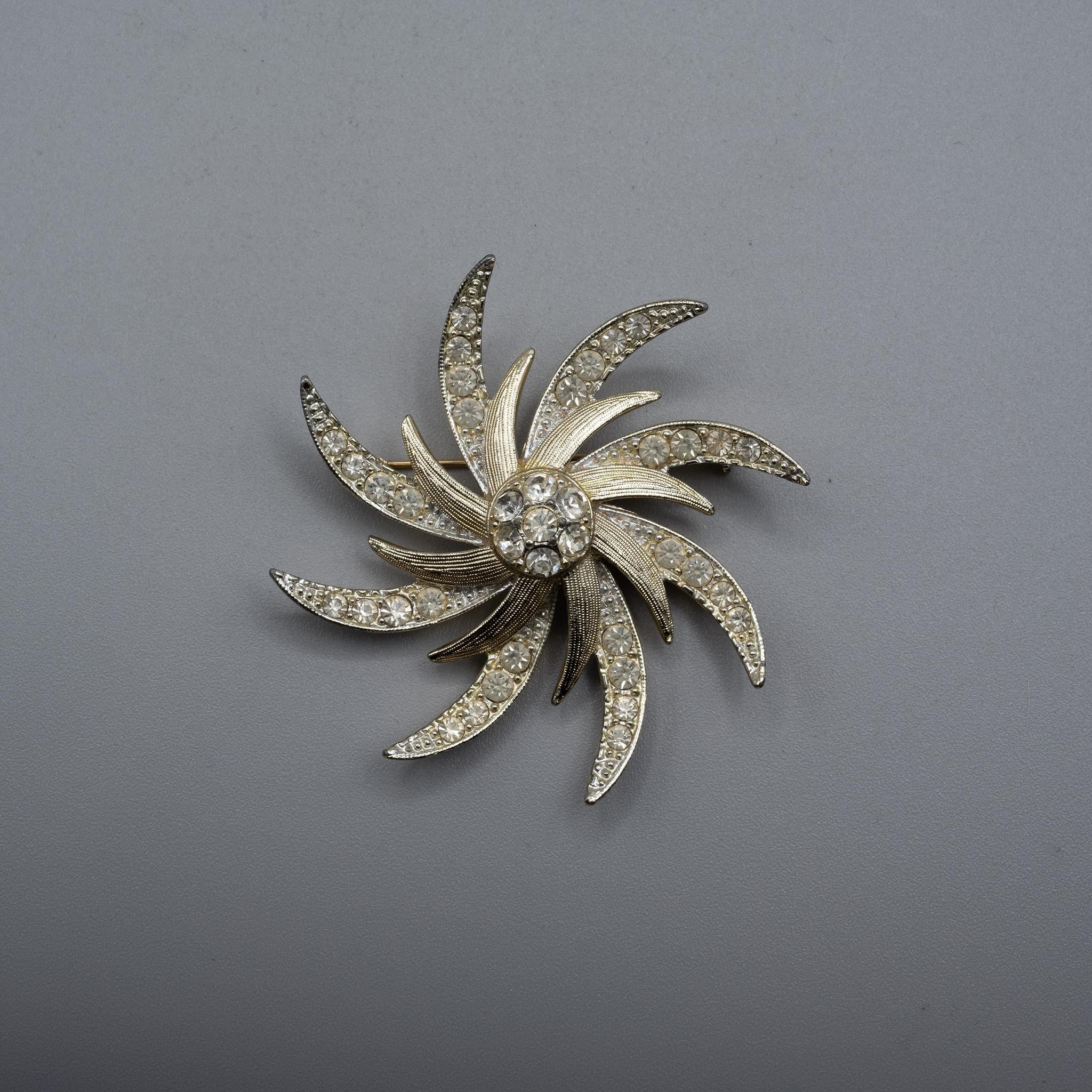 Sarah+Coventry+Evening+Comet+Brooch+1966 picture 1