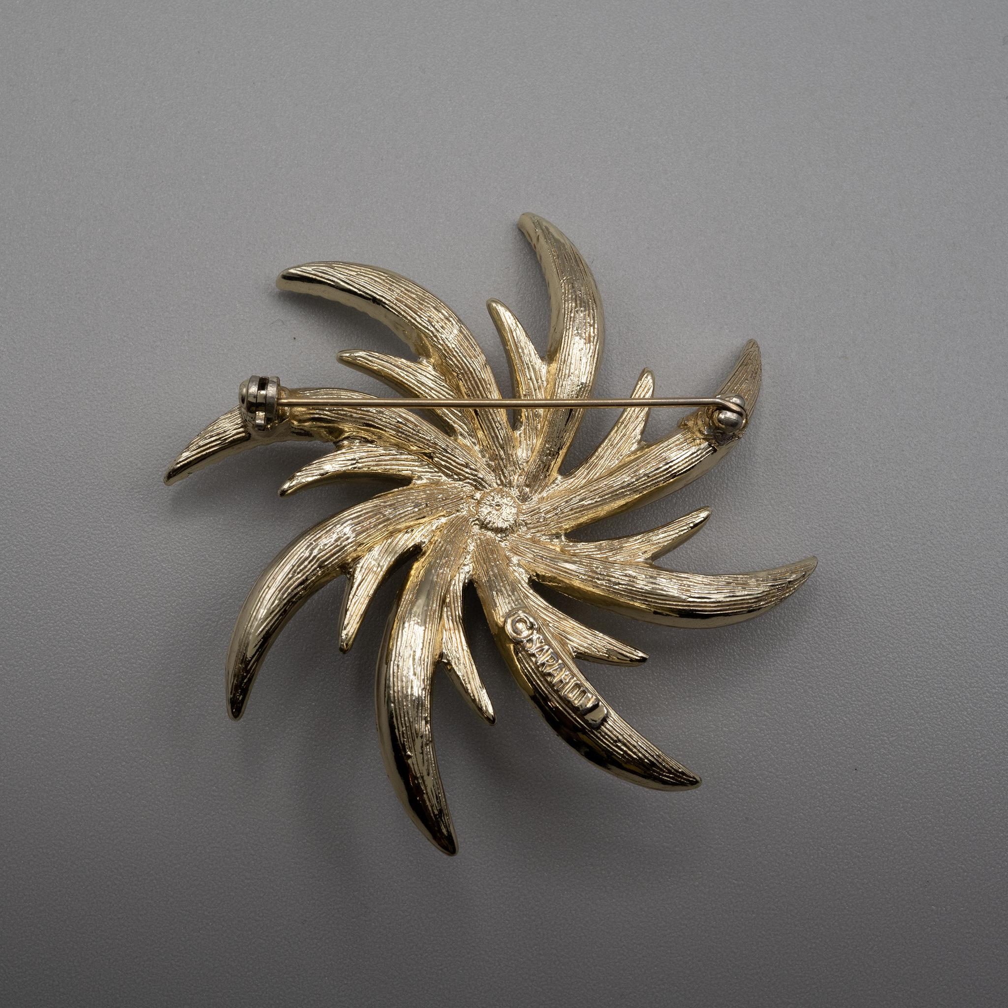 Sarah+Coventry+Evening+Comet+Brooch+1966 picture 2