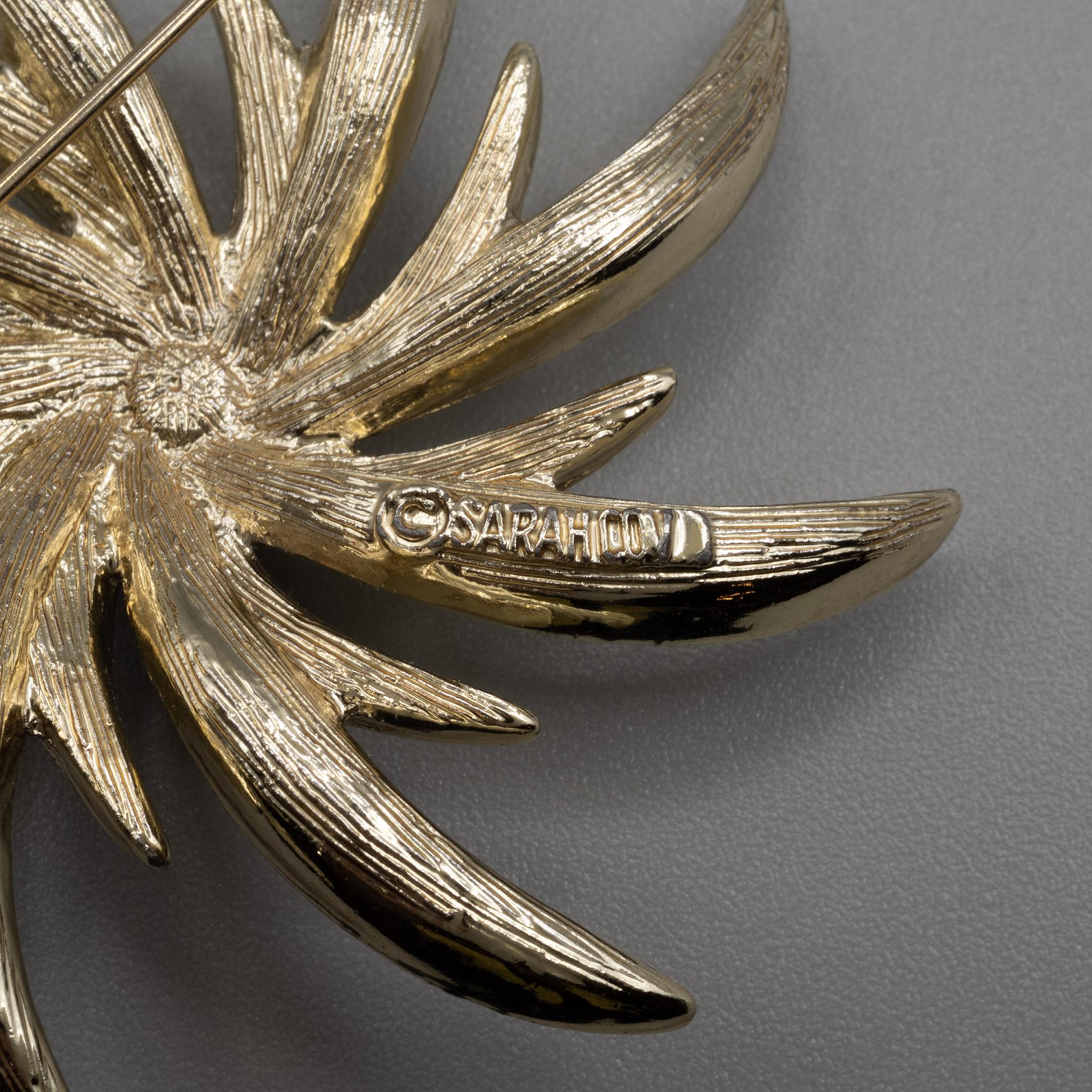 Sarah+Coventry+Evening+Comet+Brooch+1966 picture 3