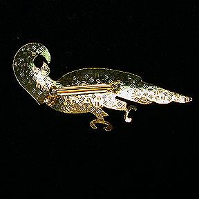 Brightly+Enameled+Parrot+Pin picture 2