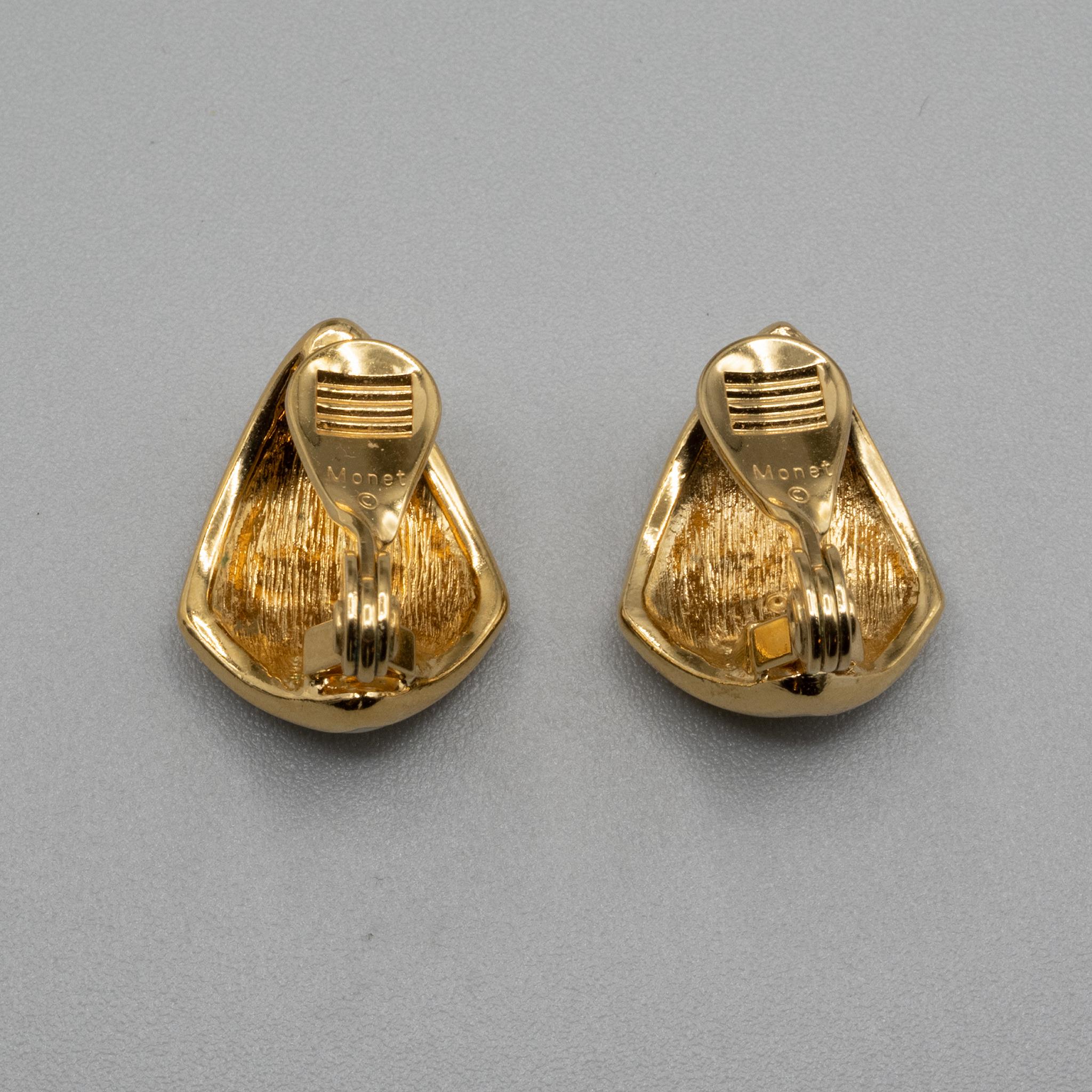 Monet+Enamel+Pendant+%2B+TWO+Pair+Earrings picture 6