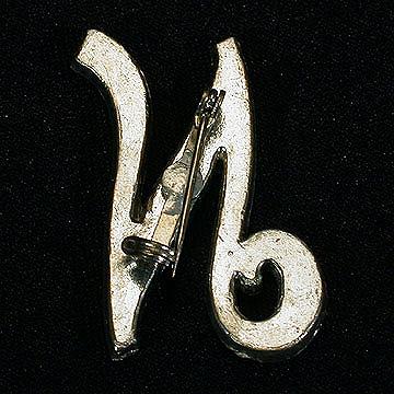 Rhinestone+Initial+or+Monogram+Pin+-+Letter+N picture 2