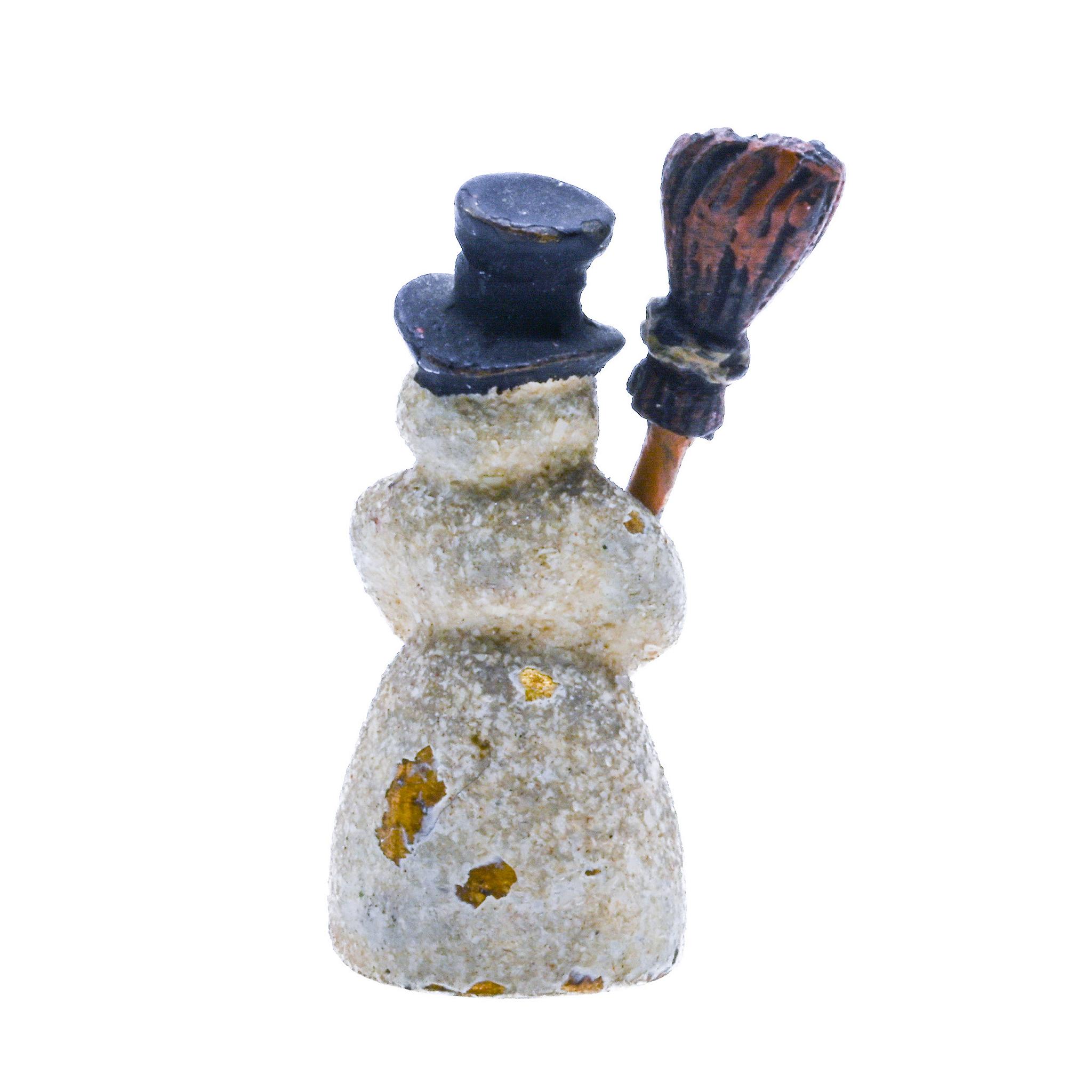 Tiny+Cold-Painted+Austrian+Vienna+Bronze+of++Snowman picture 5