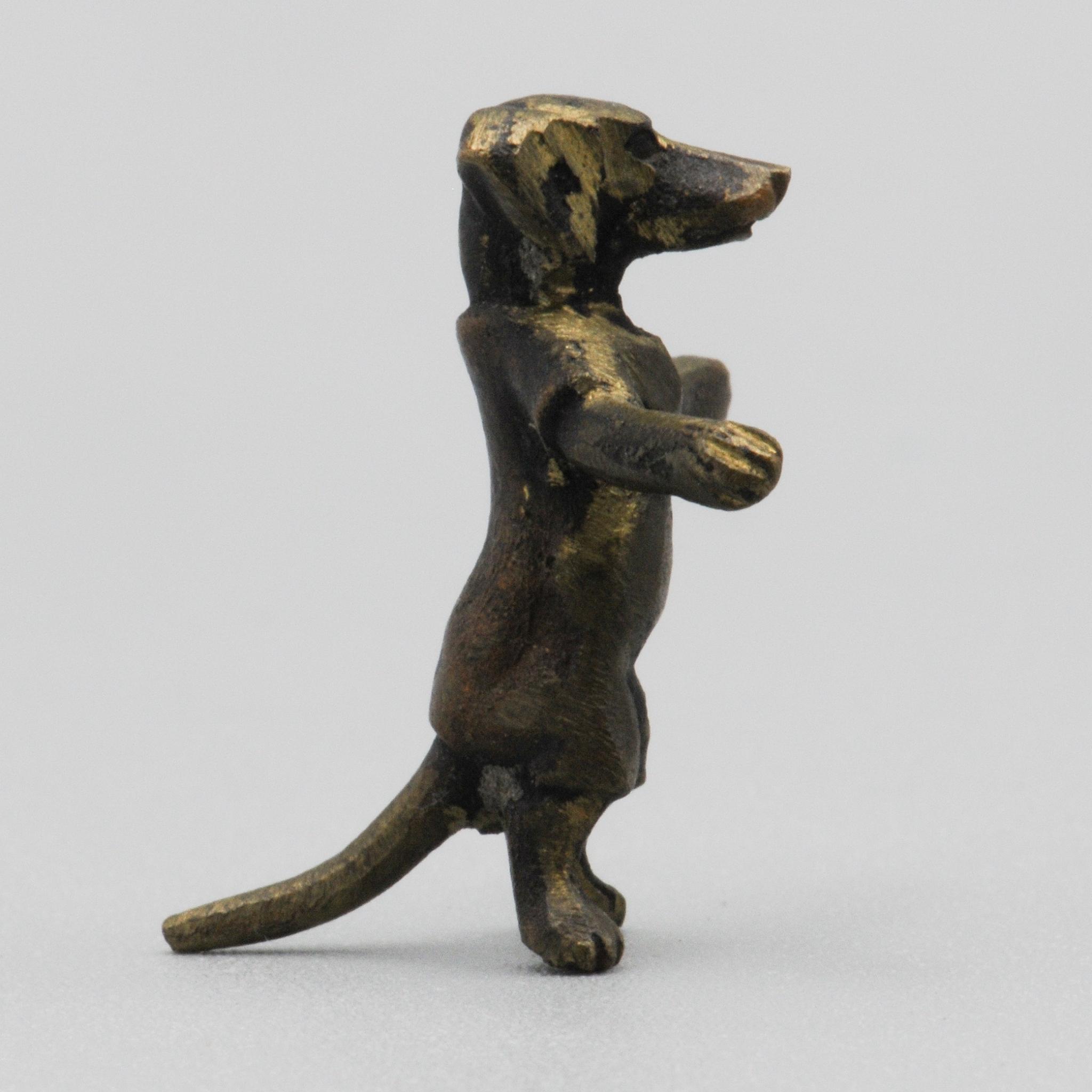 Miniature+Vienna+Bronze+Dachshund+Unpainted+See+Description picture 2