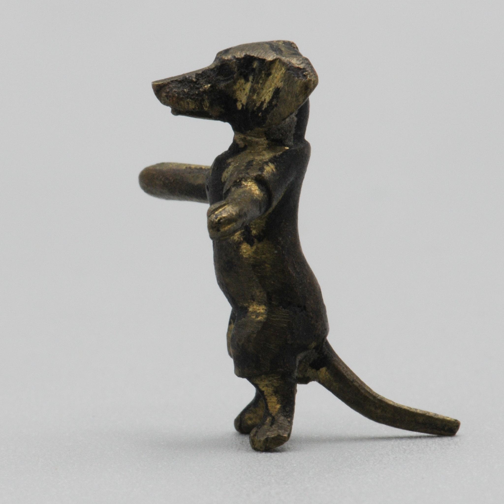 Miniature+Vienna+Bronze+Dachshund+Unpainted+See+Description picture 3