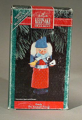 North+Pole+Nutcrackers%3A+Frieda+the+Animals%27+Friend+-+1992+Hallmark+Keepsake+Ornament picture 1