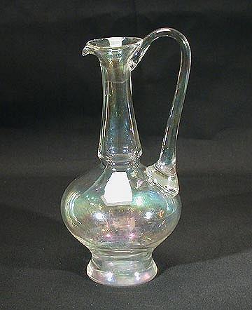 Beautiful+Blown+Glass+Victorian+Claret+Jug+or+Cruet picture 4