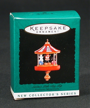 1995+Santa%27s+Little+Big+Top+Circus+Miniature+Hallmark+Ornament+-+1st+in+Series%21 picture 1