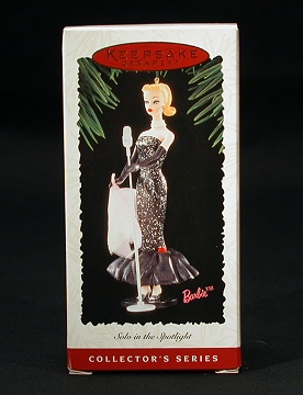 1995+Barbie+Solo+in+the+Spotlight+Hallmark+Ornament picture 1