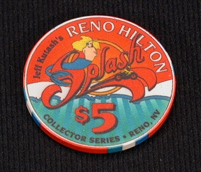 Reno+Hilton+%245+Commemorative+Chip+Splash+Show+1994 picture 2