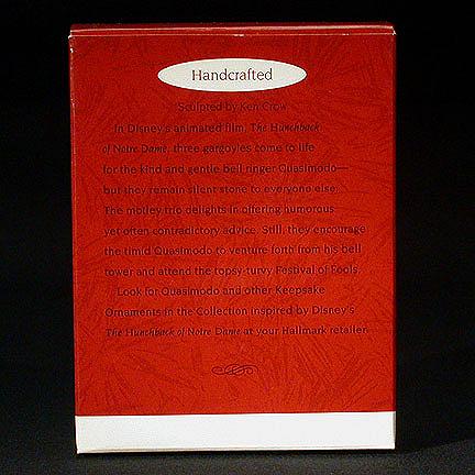 1996+Hallmark+Ornament+Laverne%2C+Victor+and+Hugo+from+Hunchback+of+Notre+Dame picture 2