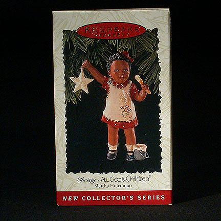 1996+Hallmark+Ornament+Christy+-+All+God%27s+Children+by+Martha+Holcombe picture 1