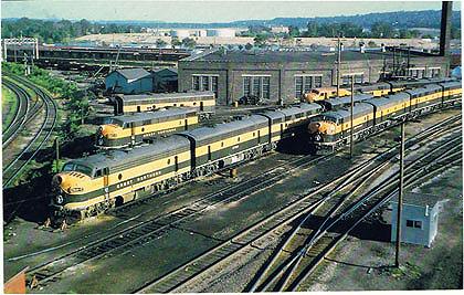 Railway+Train+Postcard+Great+Northern+Railroad+Locomotive+Terminal picture 1