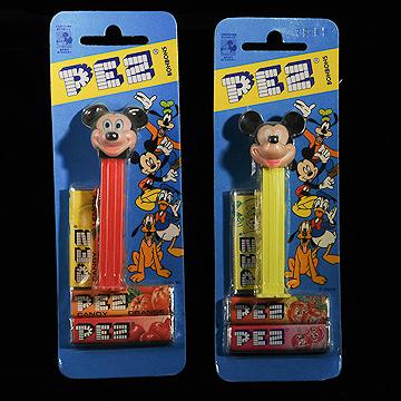 Two+different+Mickey+Mouse+Disney+Pez+Dispensers picture 1