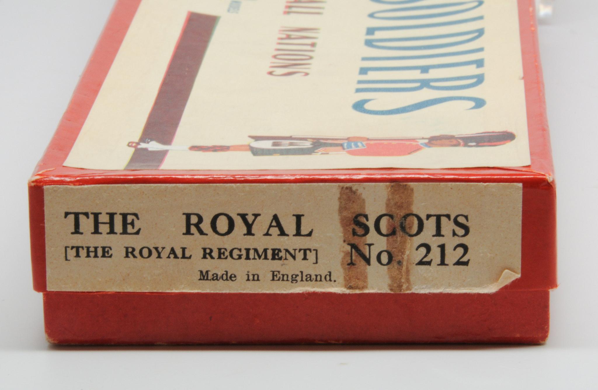 Britains+Boxed+Set+212+The+Royal+Scots+in+ROAN+Box picture 3