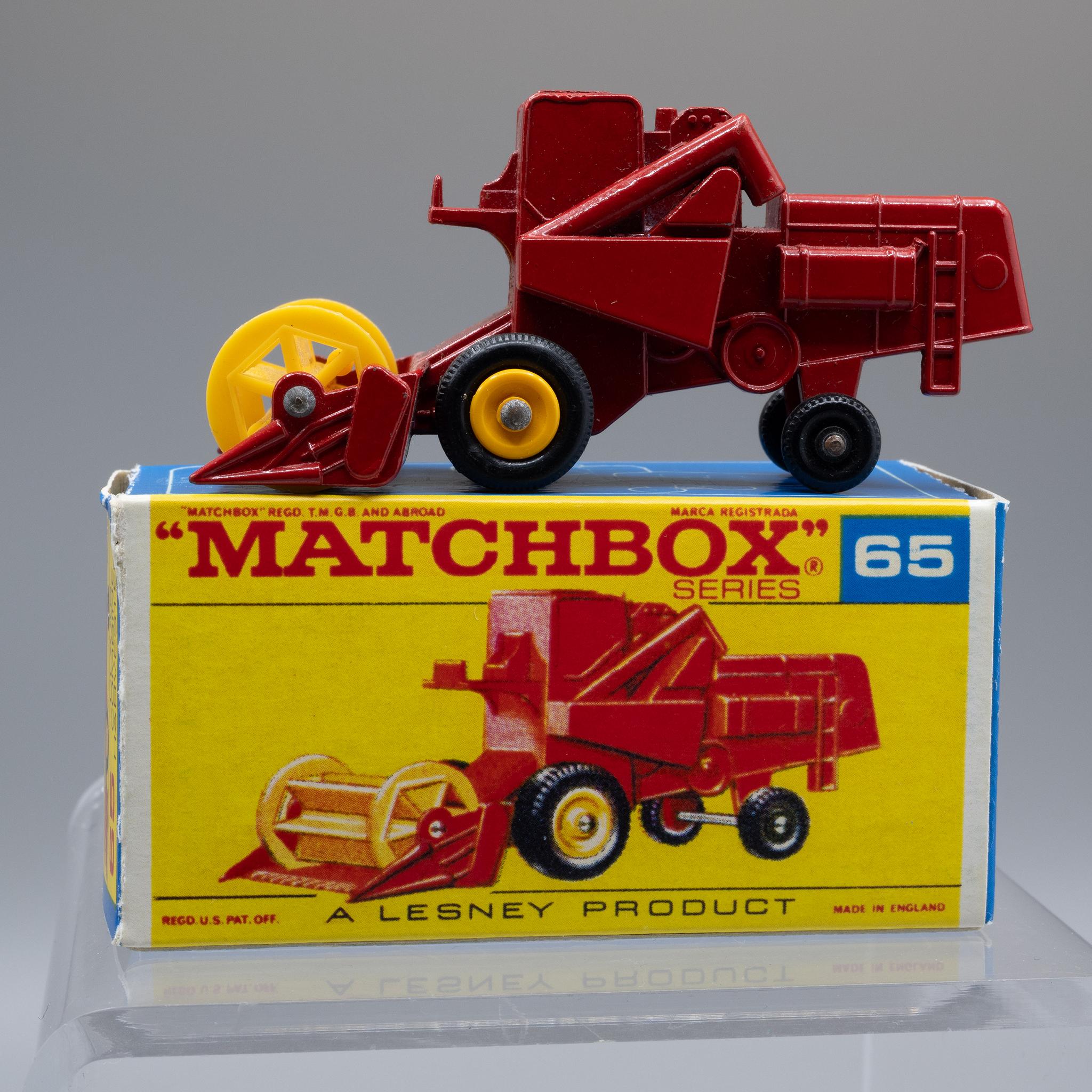 Matchbox+65C+Claas+Combine+Harvester+MIB picture 1