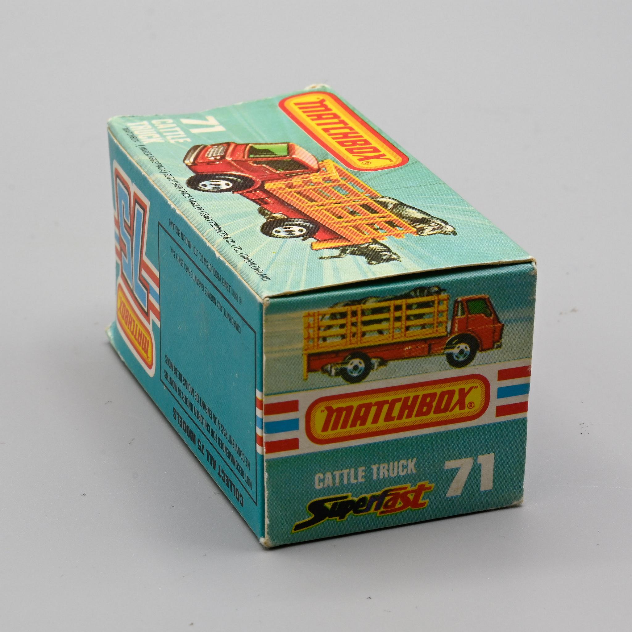 Matchbox+71+Cattle+Truck+Superfast+MIB picture 5