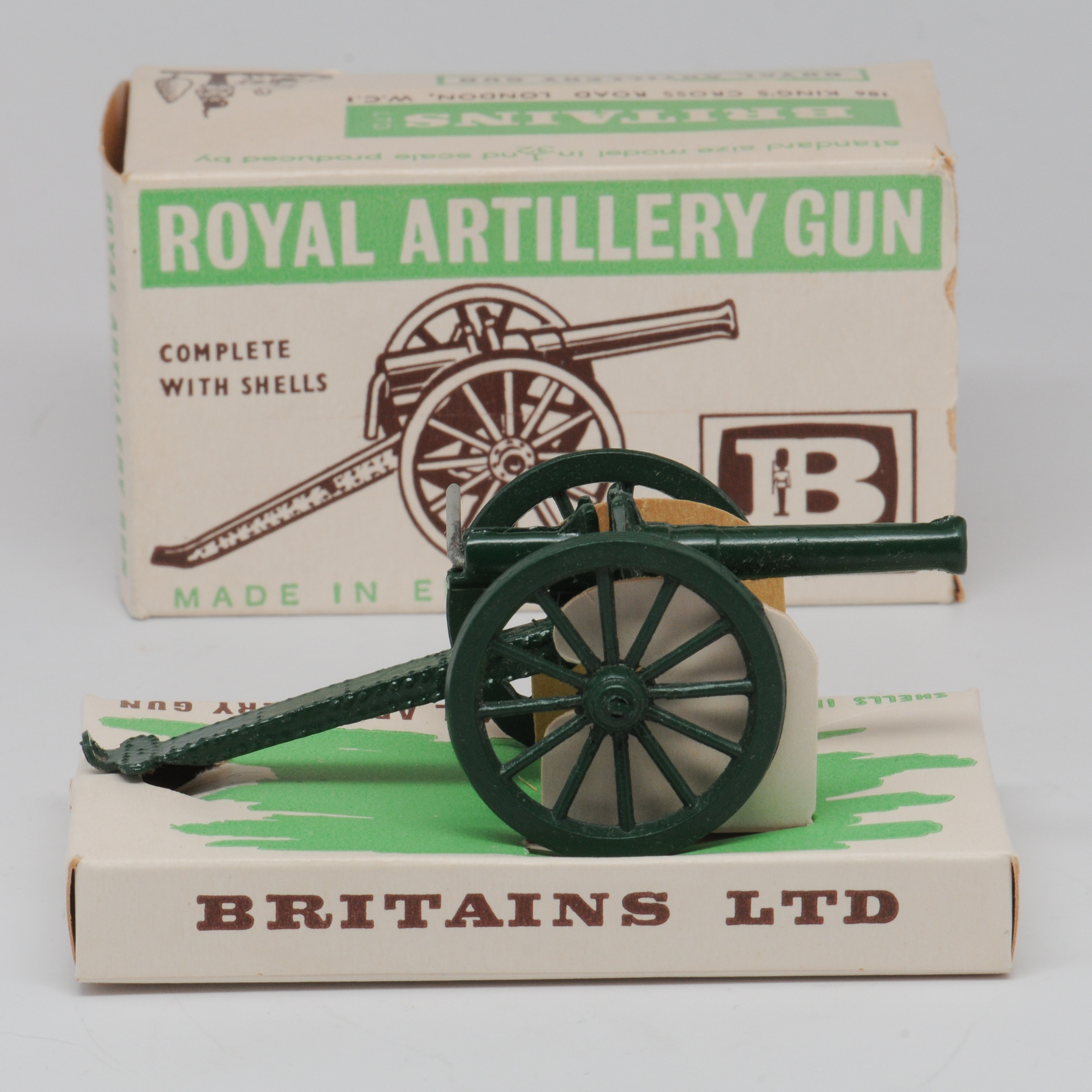 Britains+Royal+Artillery+Gun+9700+MIB picture 1