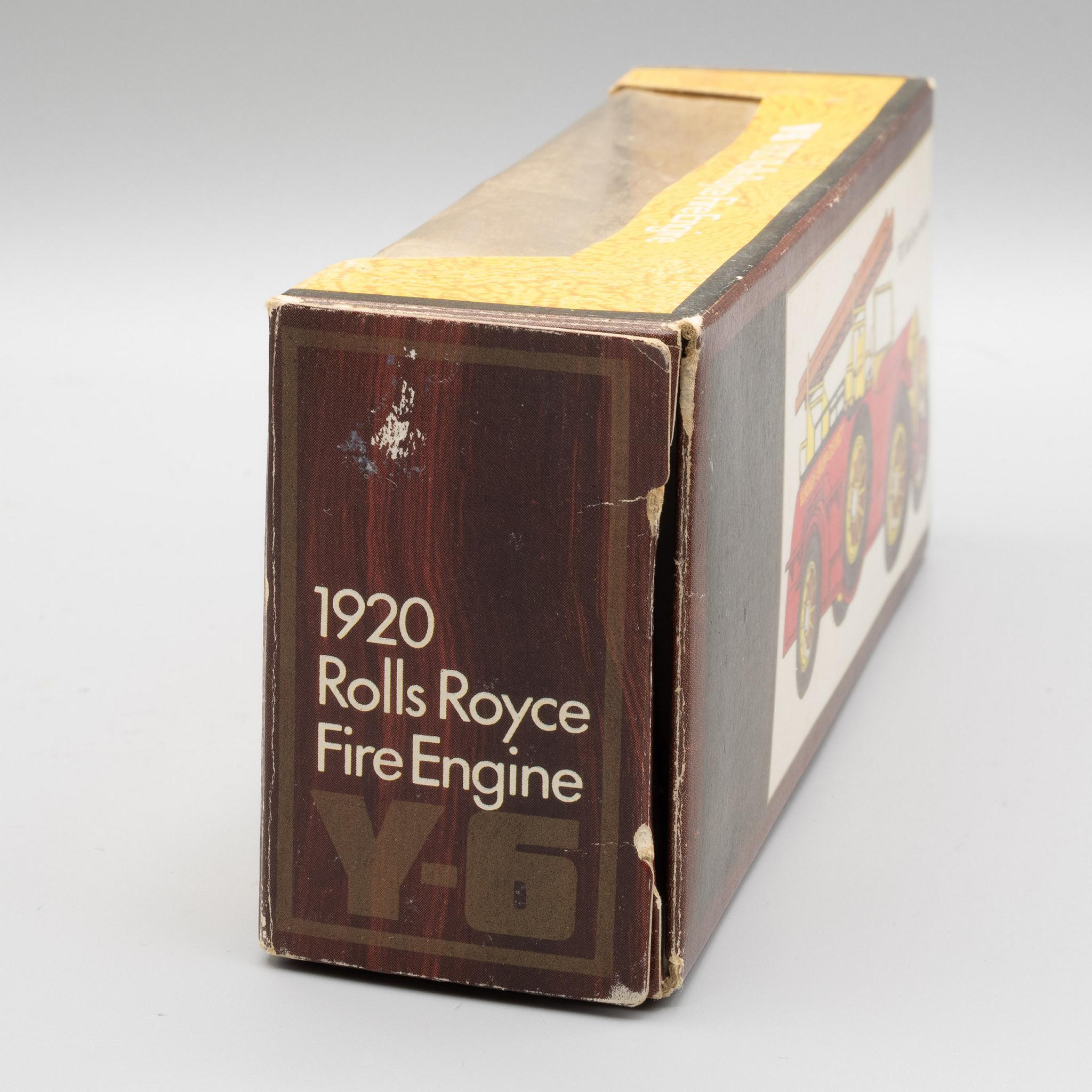 Matchbox+Models+of+Yesteryear+Y6--4-13+1920+Rolls+Royce+Fire+Engine picture 4