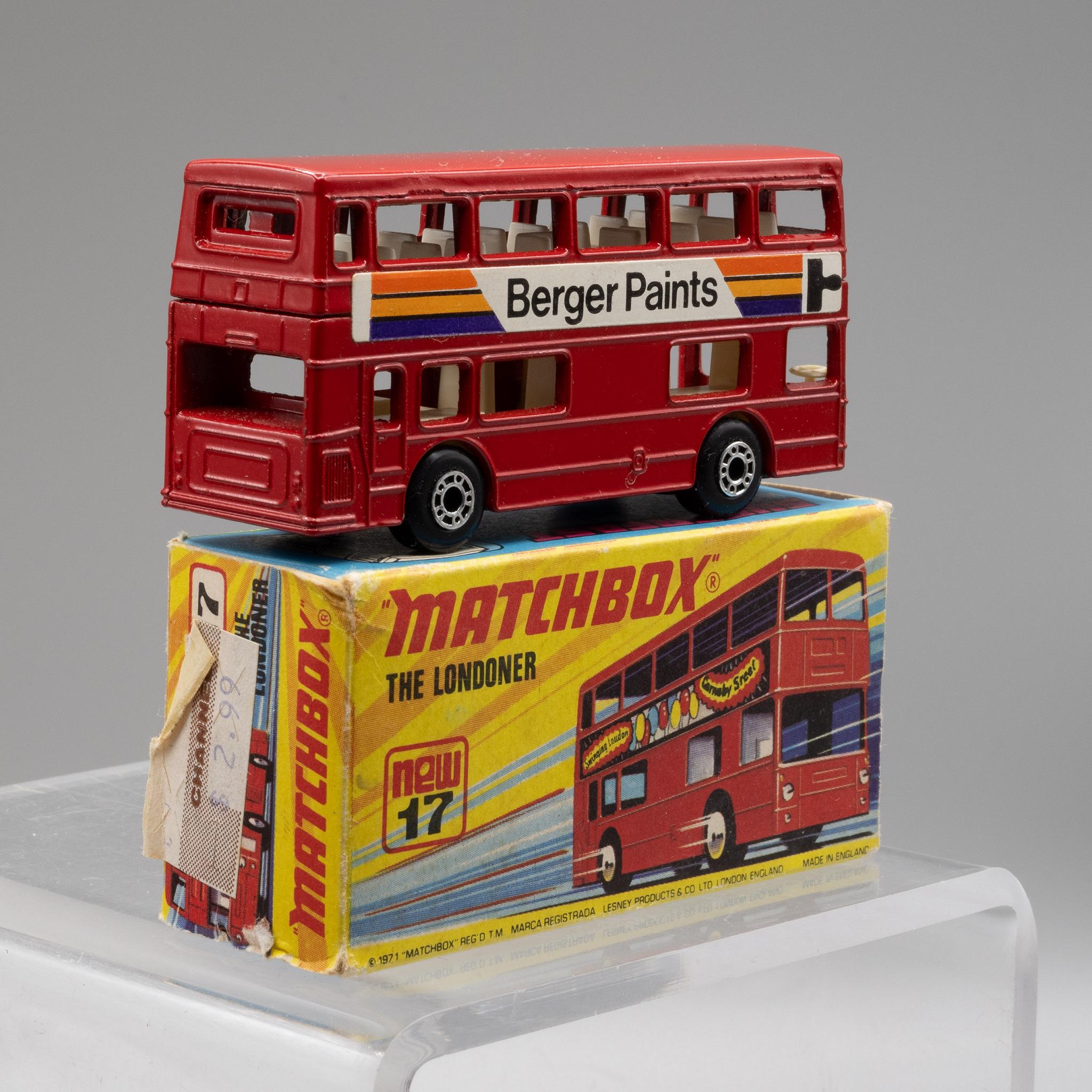 Matchbox+Superfast+The+Londoner+bus+Berger+Paints picture 2