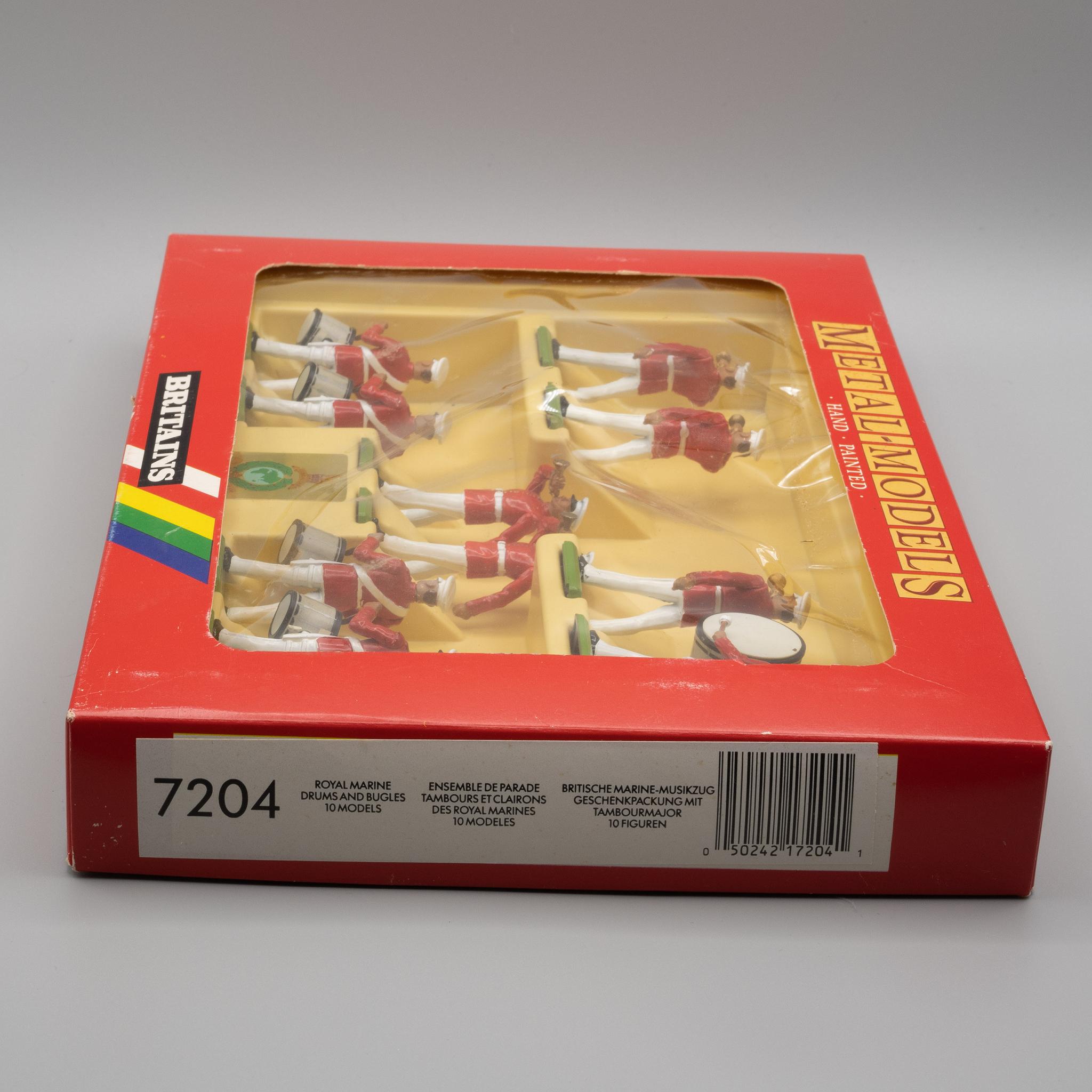 Britains+Boxed+Set+7204+Royal+Marine+Drums+and+Bugles picture 2