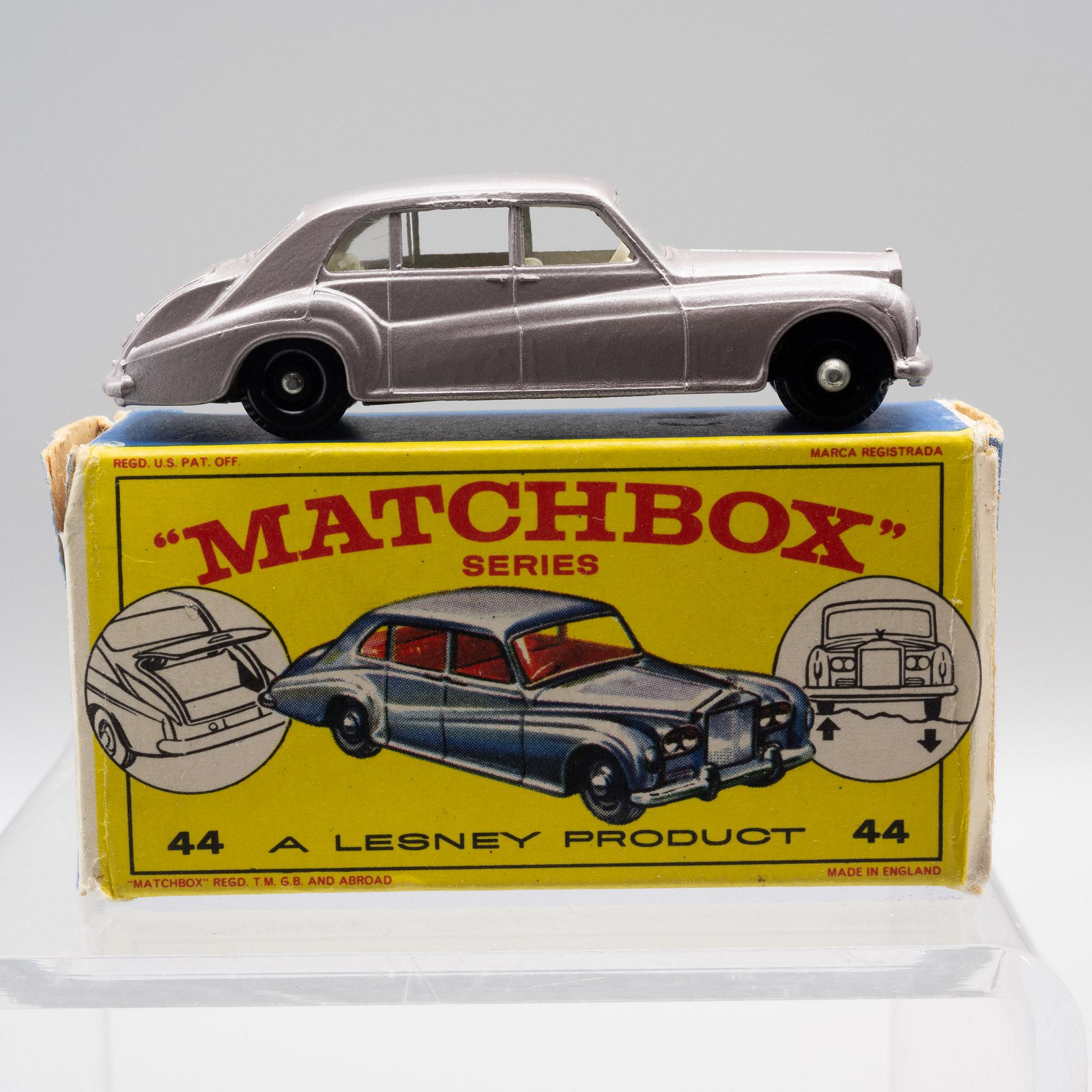 Vintage+Lesney+Matchbox+44B+Rolls+Royce++Phantom+V+1964+BPW picture 1