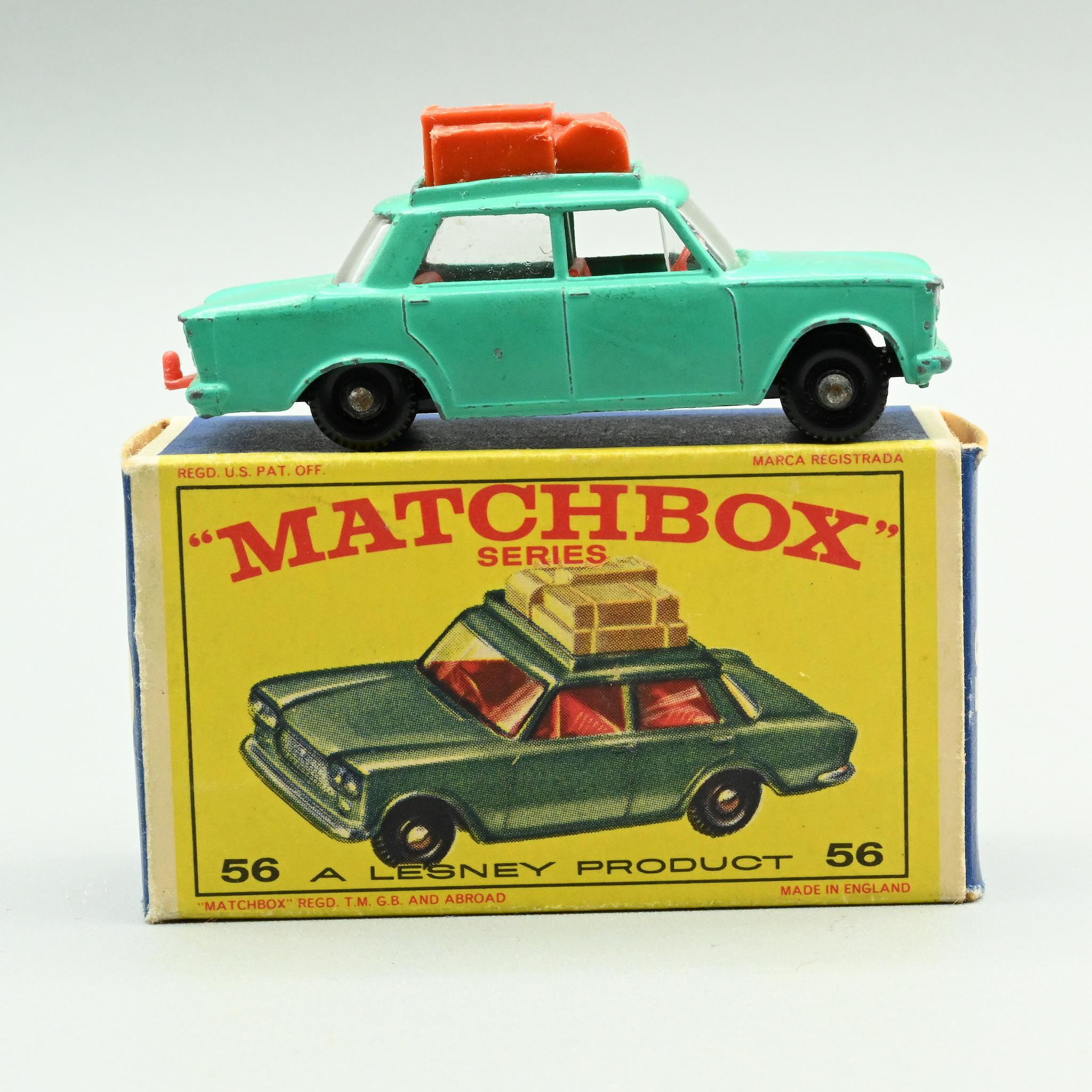 Vintage+Lesney+Matchbox+Fiat+1500+56B+1965 picture 2