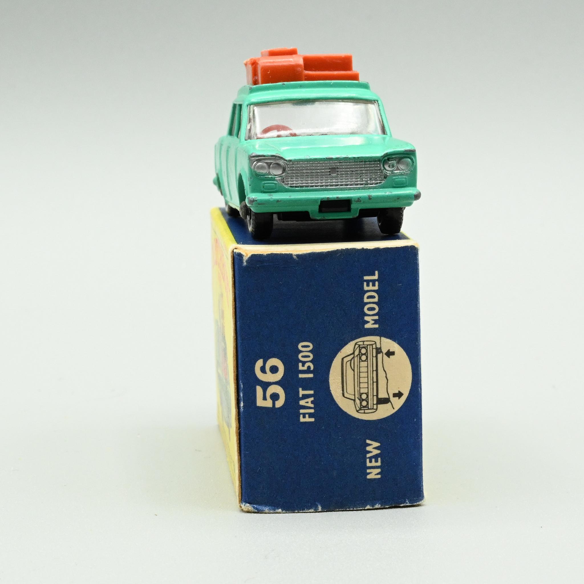 Vintage+Lesney+Matchbox+Fiat+1500+56B+1965 picture 3