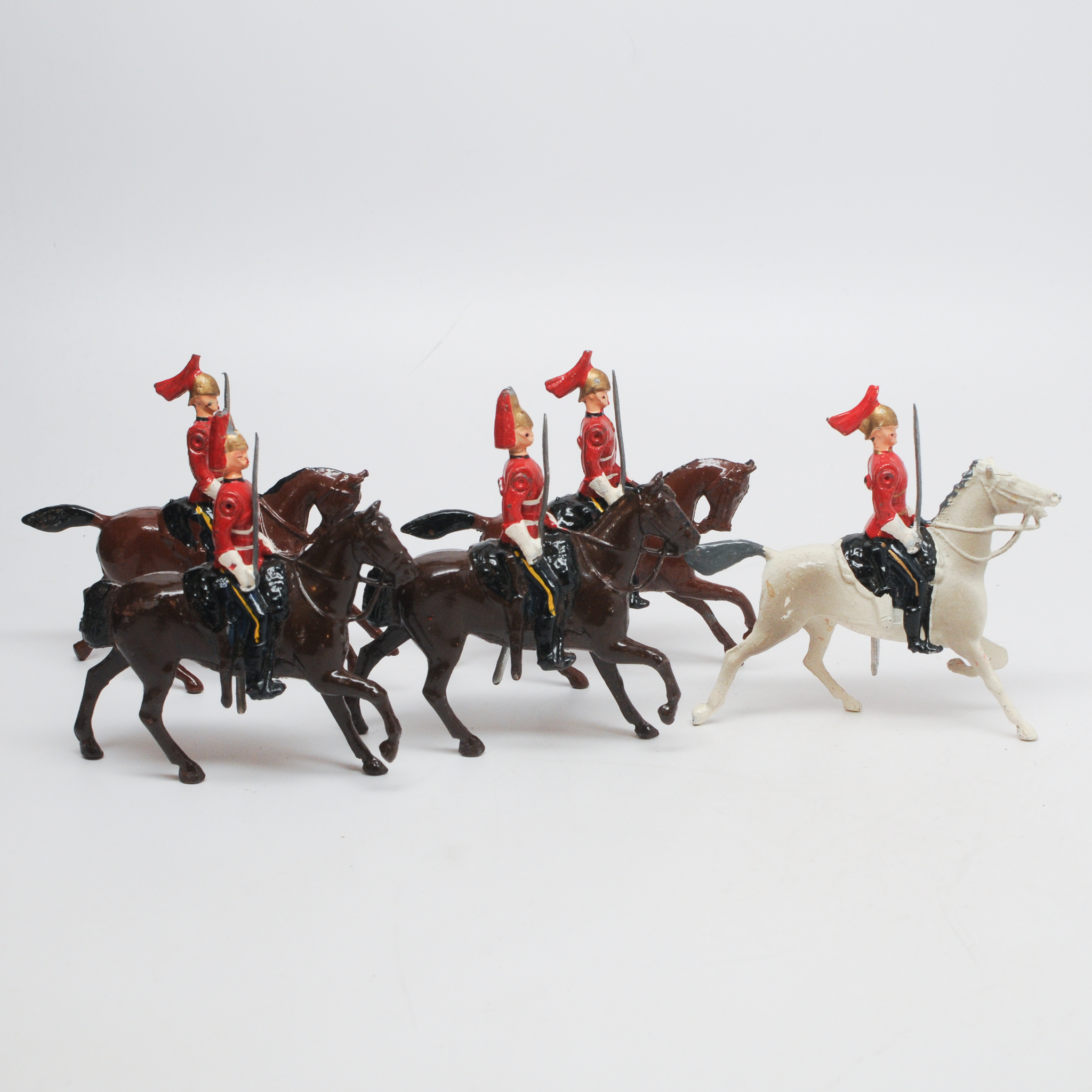 Britains+Set+2074+1st+King%27s+Dragoon+Guards+Lead+Toy+Soldiers picture 1