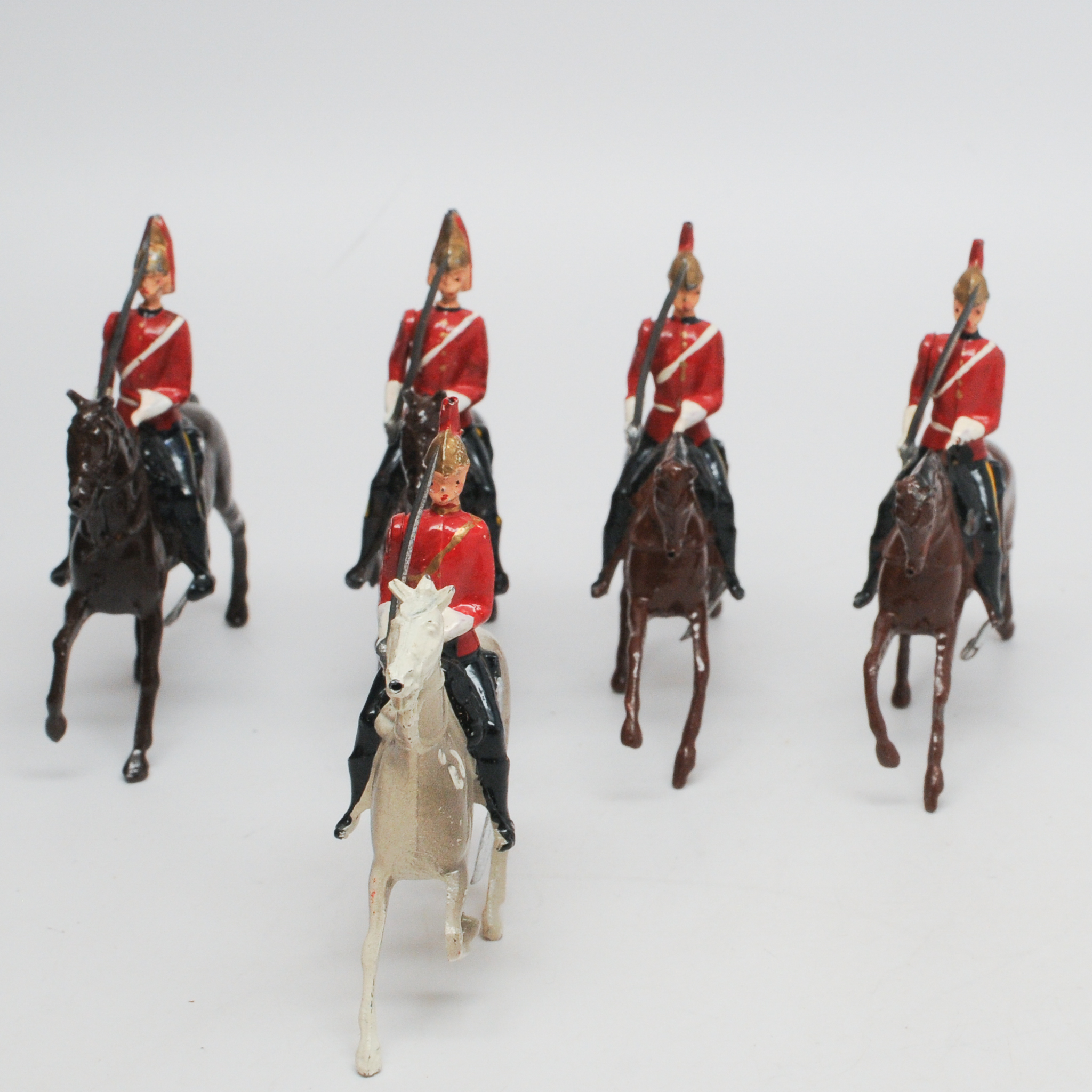 Britains+Set+2074+1st+King%27s+Dragoon+Guards+Lead+Toy+Soldiers picture 2