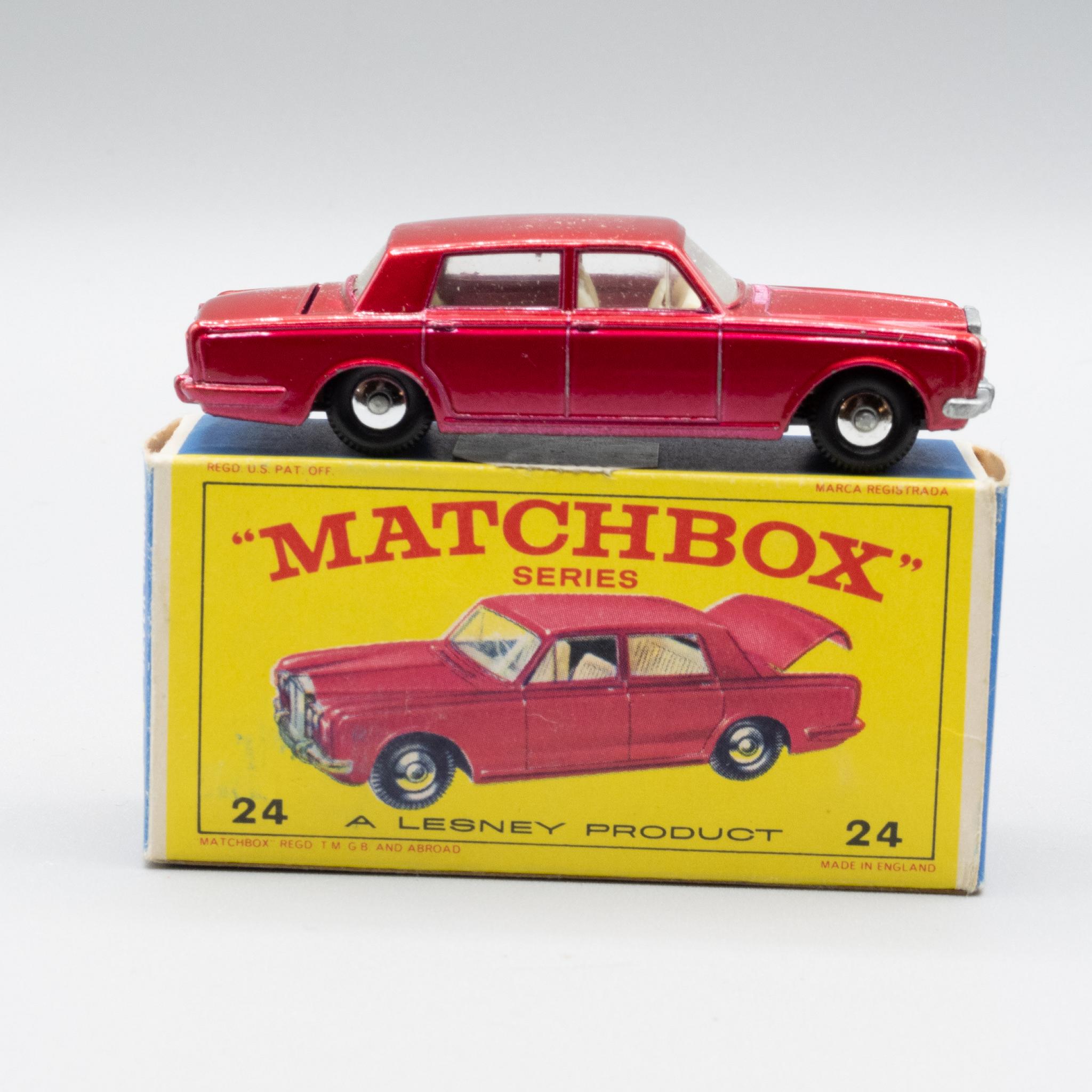 Matchbox+24C+Rolls+Royce+Silver+Shadow+Issued+1967+MIB picture 1