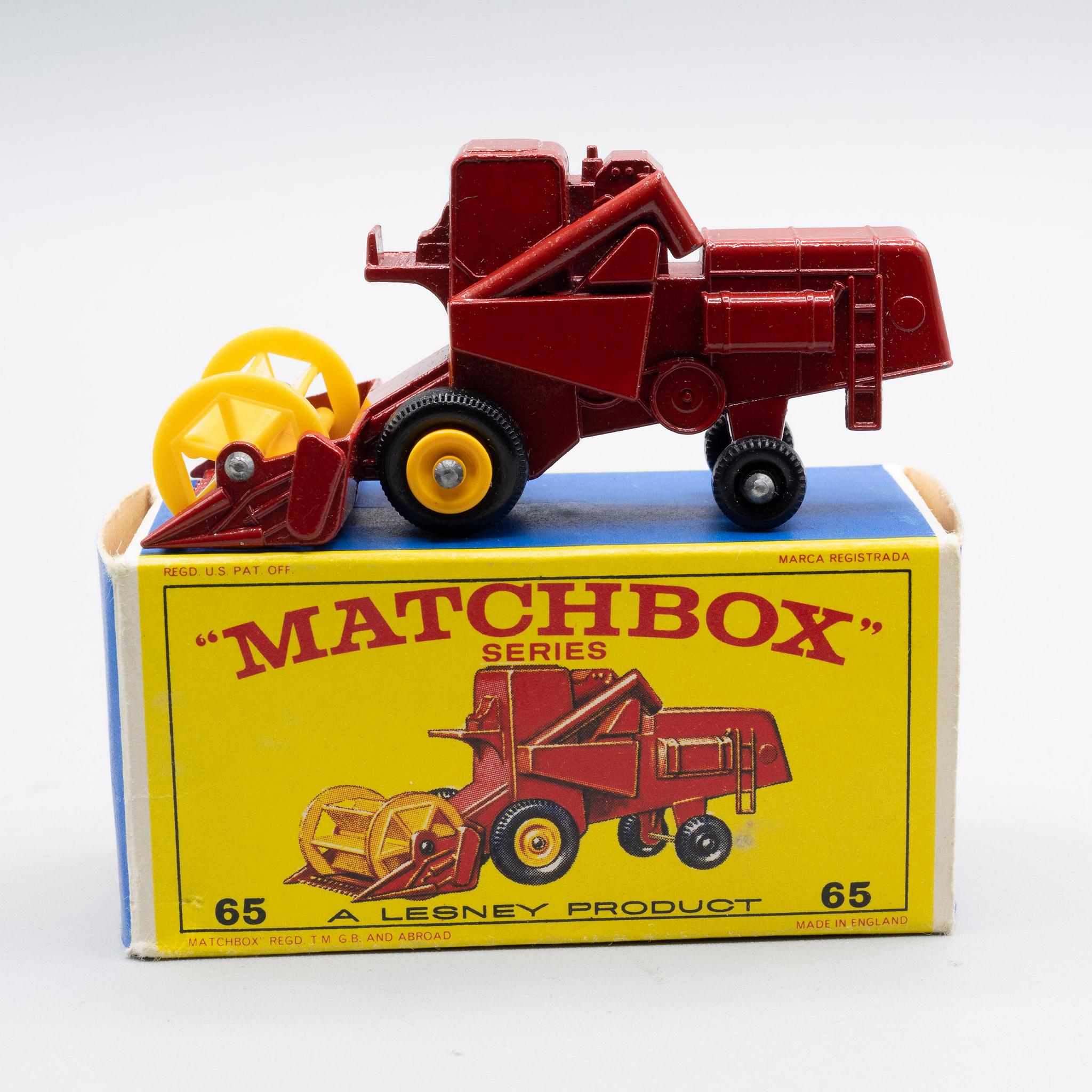 Lesney+Matchbox+65C+Claas+Combine+Harvester+Issued+1967 picture 1
