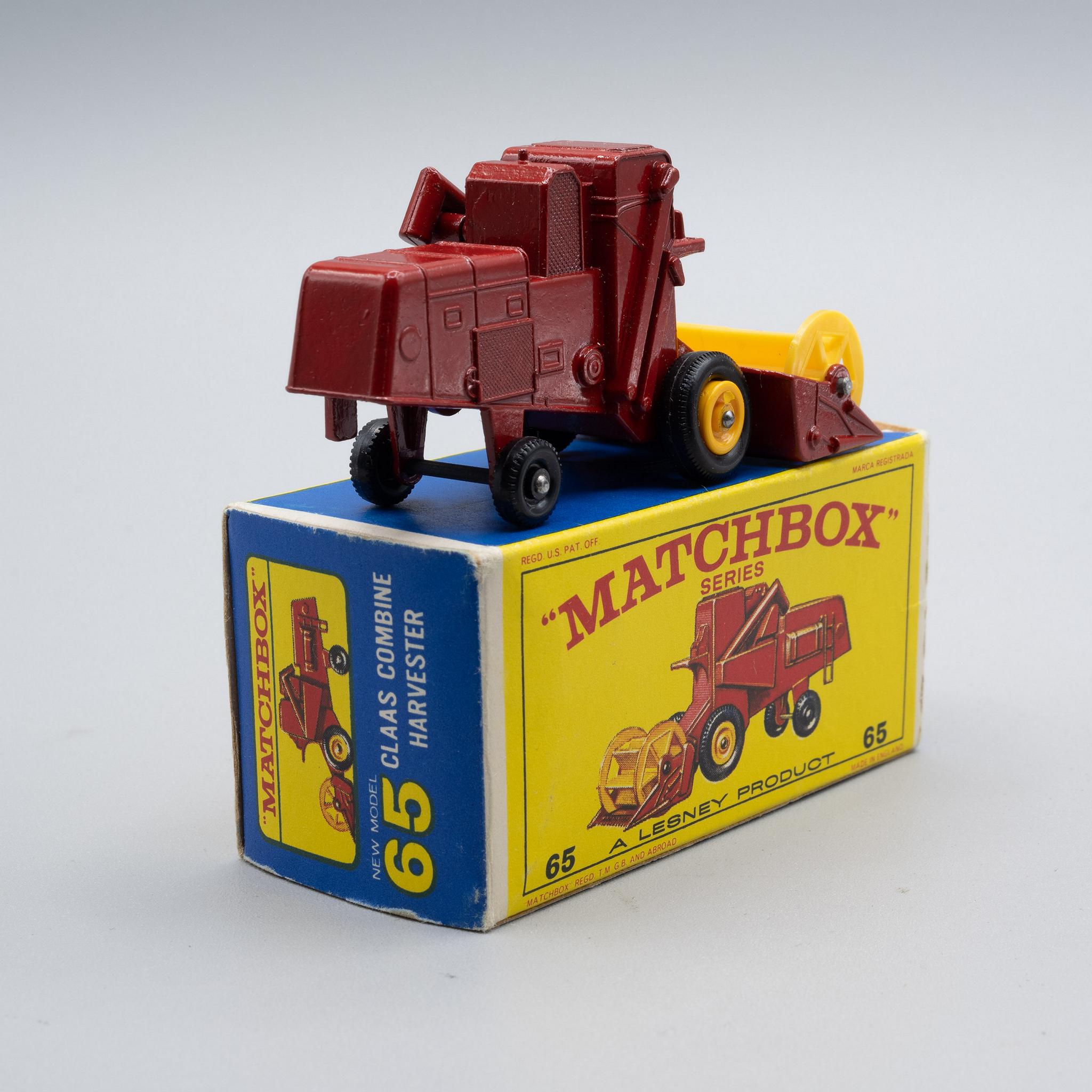 Lesney+Matchbox+65C+Claas+Combine+Harvester+Issued+1967 picture 2