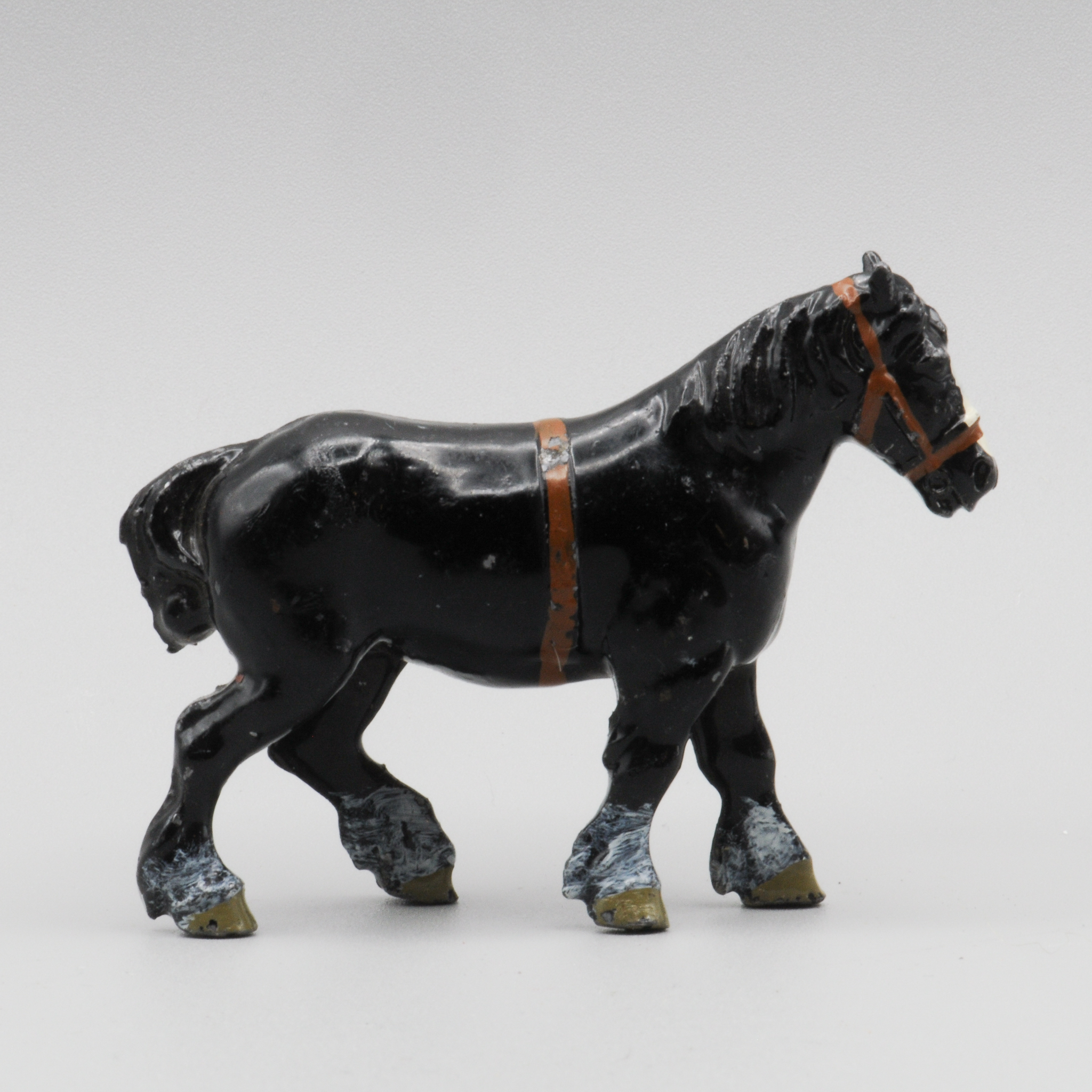 Britains+5001+Black+Shire+Horse+Vintage+Lead+Farm+Animal picture 2