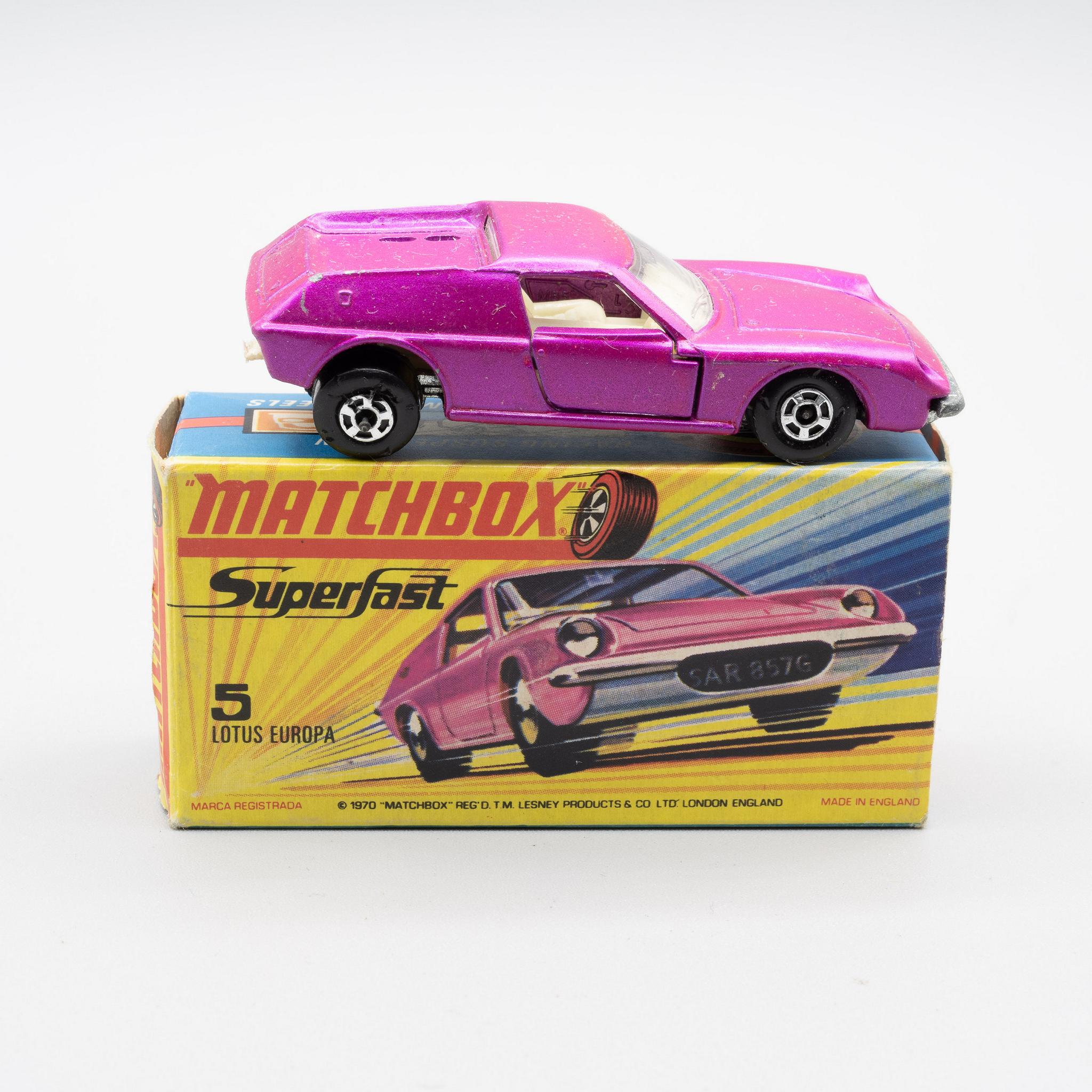 Matchbox+Superfast+5A+Lotus+Europa+Pink picture 1